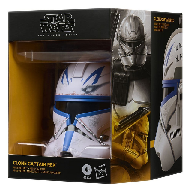 Star Wars the Black Series Clone Captain Rex Mini Helmet 15cm