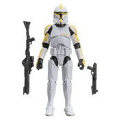 Star Wars Attack of the Clones Vintage Collection Clone Trooper Commander Action Figure 10cm