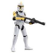 Star Wars Attack of the Clones Vintage Collection Clone Trooper Commander Action Figure 10cm