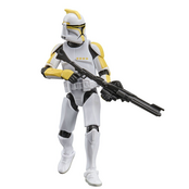 Star Wars Attack of the Clones Vintage Collection Clone Trooper Commander Action Figure 10cm