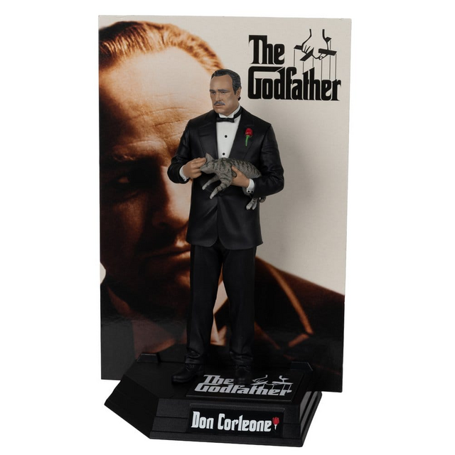 Movie Maniacs the Godfather Don Corleone Statue 17cm