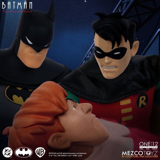 Batman: The Animated Series One:12 Collective Scarecrow Action Figure 17cm