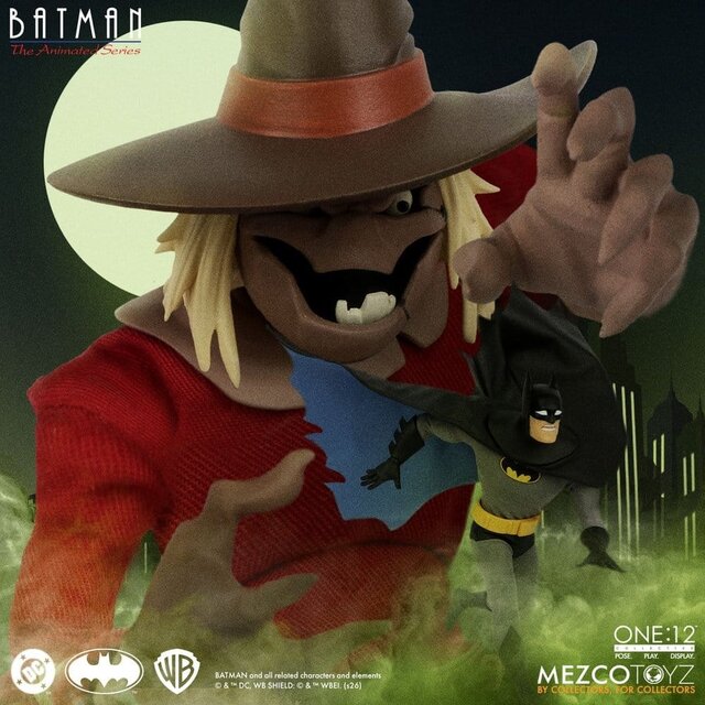 Batman: The Animated Series One:12 Collective Scarecrow Action Figure 17cm