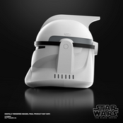 Star Wars Attack of the Clones Black Series Phase 1 Clone Trooper Premium Electronic Helmet