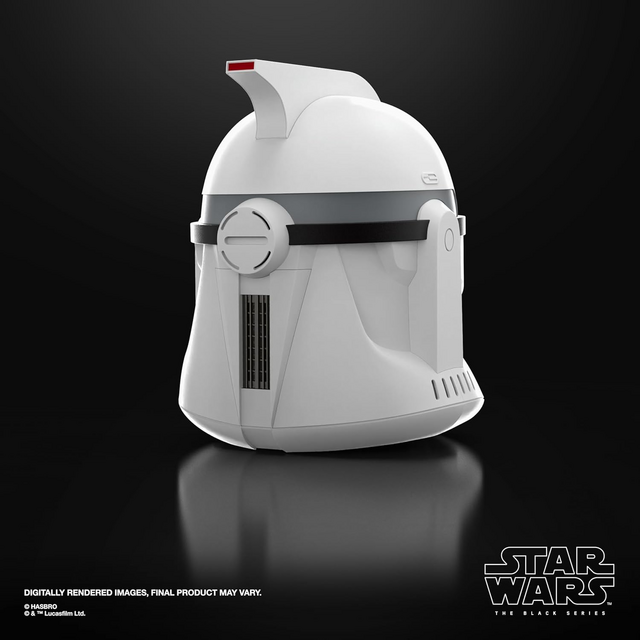 Star Wars Attack of the Clones Black Series Phase 1 Clone Trooper Premium Electronic Helmet