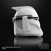 Star Wars Attack of the Clones Black Series Phase 1 Clone Trooper Premium Electronic Helmet