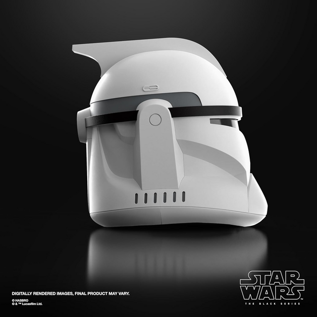 Star Wars Attack of the Clones Black Series Phase 1 Clone Trooper Premium Electronic Helmet