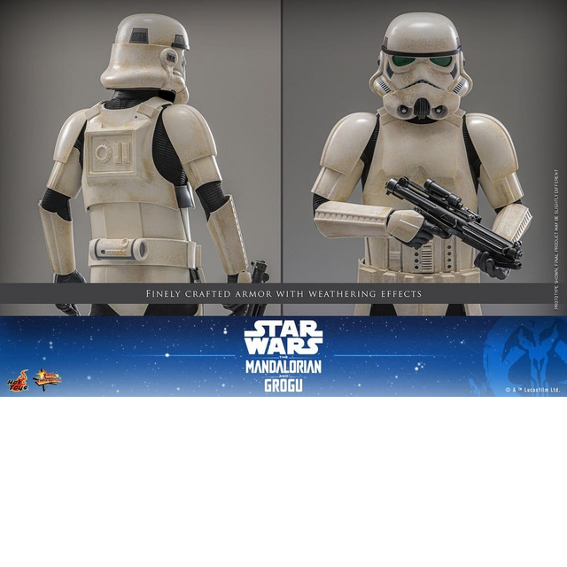 Star Wars The Mandalorian & Grogu Movie Masterpiece Imperial Remnant Stormtrooper 30cm