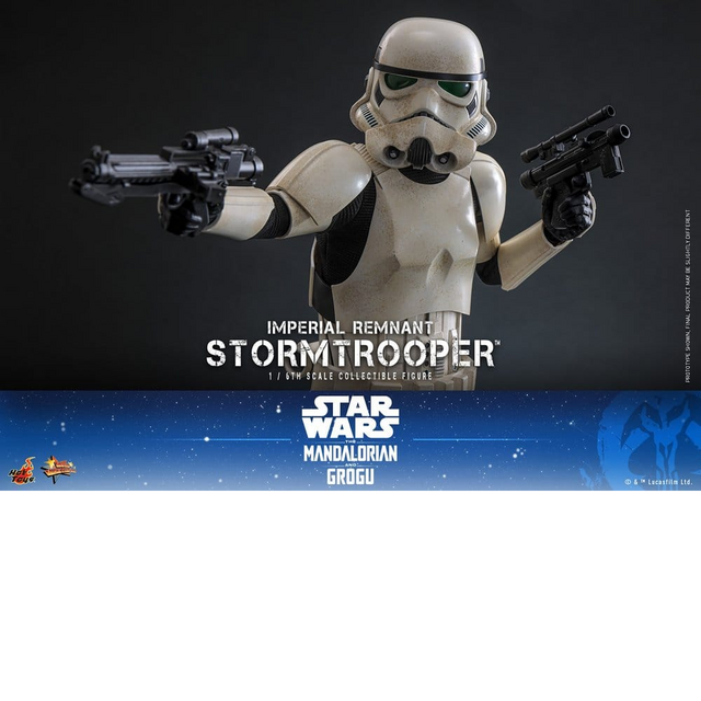 Star Wars The Mandalorian & Grogu Movie Masterpiece Imperial Remnant Stormtrooper 30cm