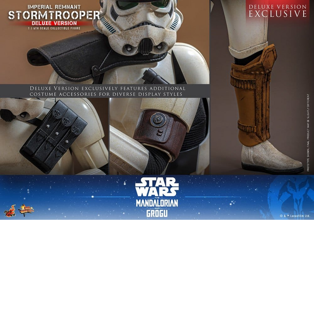 Star Wars The Mandalorian & Grogu Movie Masterpiece Imperial Remnant Stormtrooper (Deluxe Version) 30cm