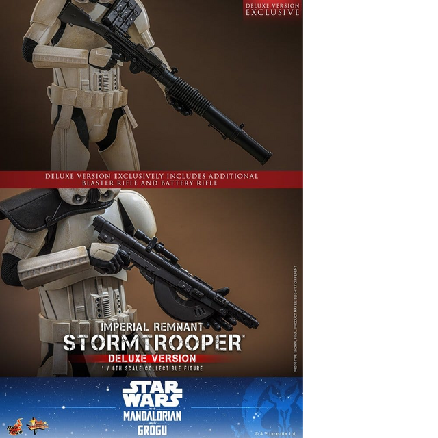 Star Wars The Mandalorian & Grogu Movie Masterpiece Imperial Remnant Stormtrooper (Deluxe Version) 30cm