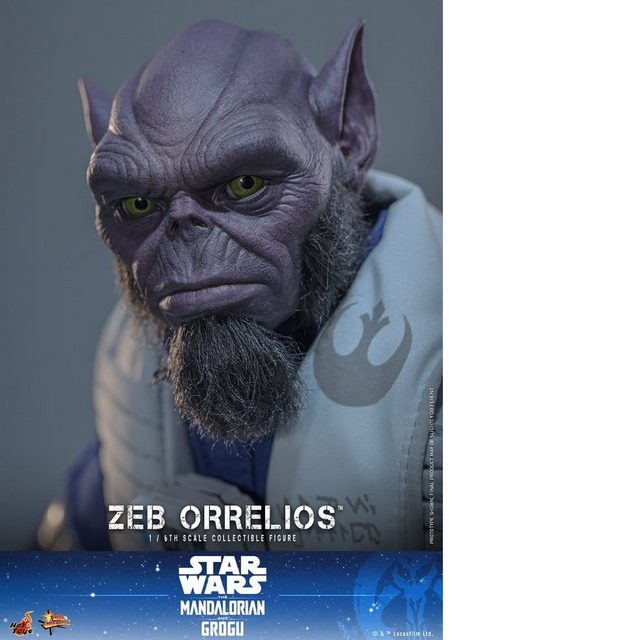 Star Wars Movie Masterpiece Zeb Orrelios Action Figure 33cm