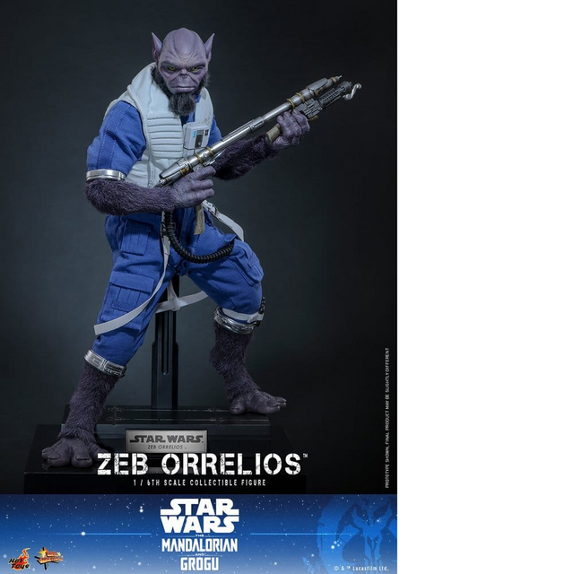 Star Wars Movie Masterpiece Zeb Orrelios Action Figure 33cm