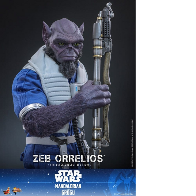 Star Wars Movie Masterpiece Zeb Orrelios Action Figure 33cm