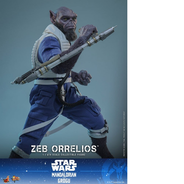 Star Wars Movie Masterpiece Zeb Orrelios Action Figure 33cm