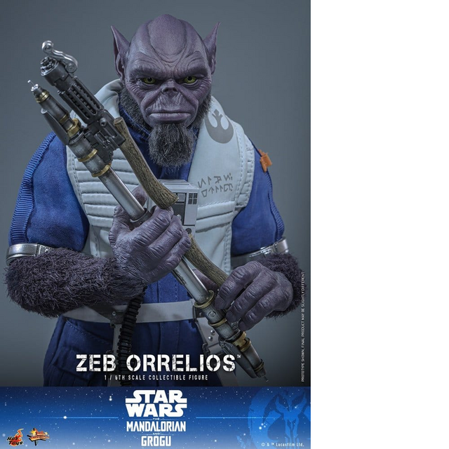 Star Wars Movie Masterpiece Zeb Orrelios Action Figure 33cm