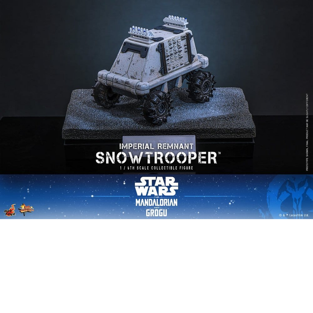 Star Wars The Mandalorian & Grogu Movie Masterpiece Imperial Remnant Snowtrooper 30cm