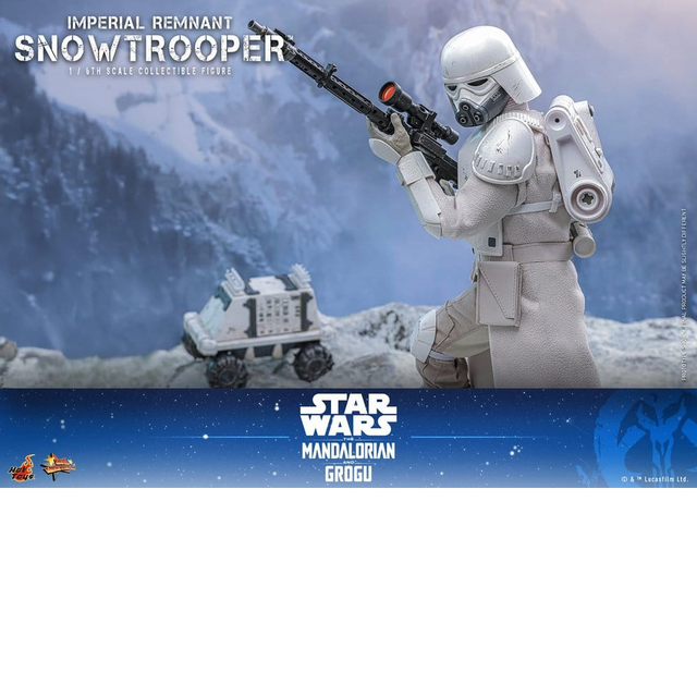 Star Wars The Mandalorian & Grogu Movie Masterpiece Imperial Remnant Snowtrooper 30cm