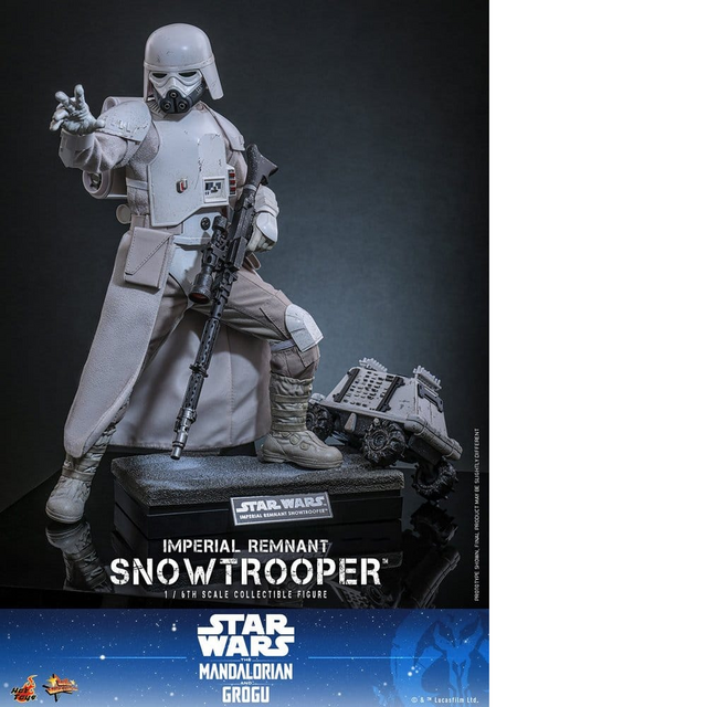 Star Wars The Mandalorian & Grogu Movie Masterpiece Imperial Remnant Snowtrooper 30cm