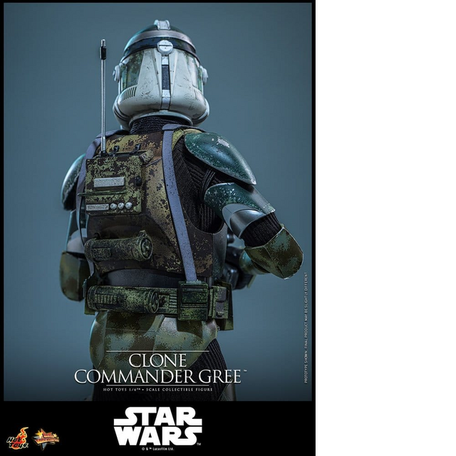 Star Wars Movie Masterpiece Clone Commander Gree Action Figure 30cm