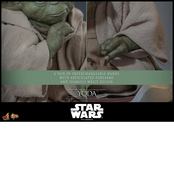 Star Wars Revenge of the Sith Movie Masterpiece Yoda Action Figure 14cm