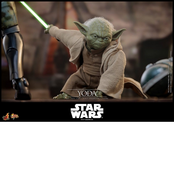 Star Wars Revenge of the Sith Movie Masterpiece Yoda Action Figure 14cm