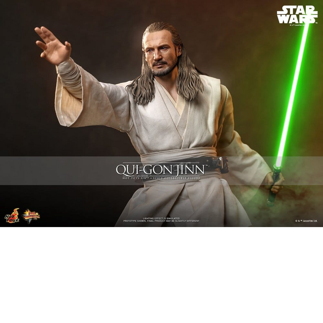 Star Wars Movie Masterpiece Qui-Gon Jinn (Collector Edition) Action Figure 32cm