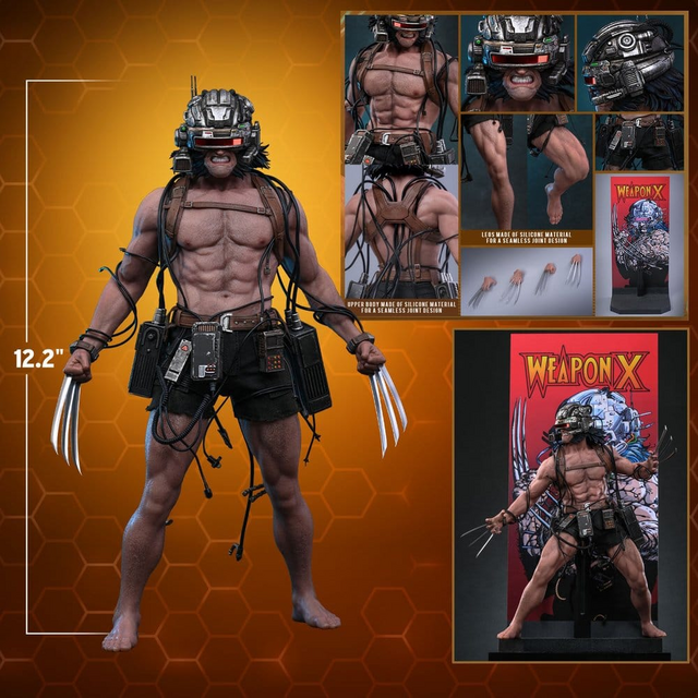 Marvel Comic Masterpiece Weapon X Action Figure 31cm