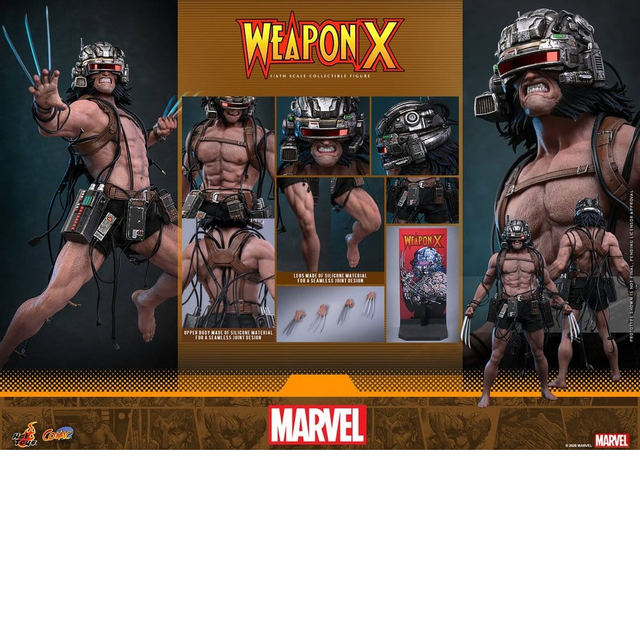 Marvel Comic Masterpiece Weapon X Action Figure 31cm