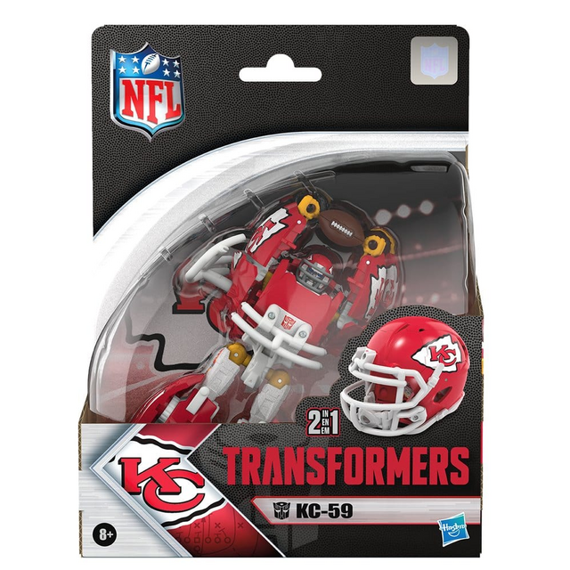 Transformers x NFL Kansas City Chiefs: KC-59 14cm