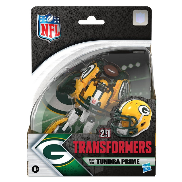 Transformers x NFL Green Bay Packers: Tundra Prime 14cm