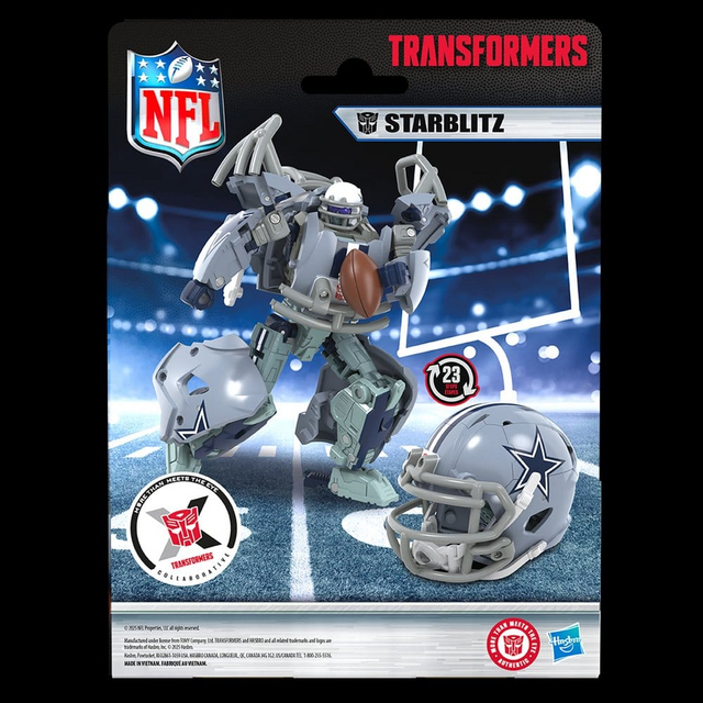 Transformers x NFL Dallas Cowboys: Starblitz 14cm