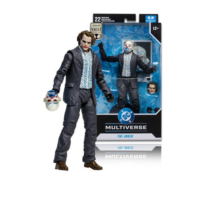 Vault Collection DC Multiverse The Joker Bank Robber (The Dark Knight) Action Figure 18cm