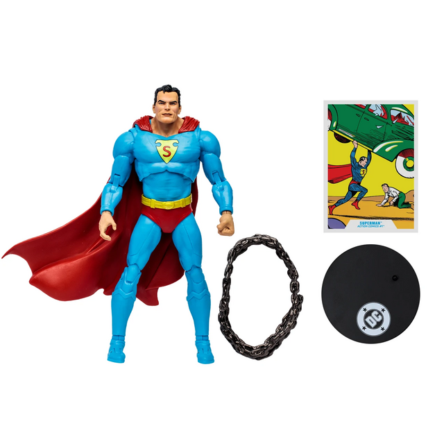Vault Collection DC Multiverse Superman Action Comics #1 Action Figure 18cm
