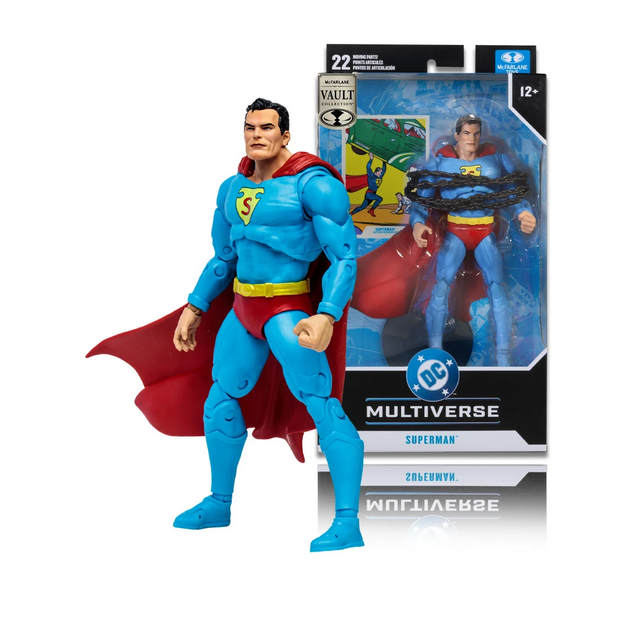 Vault Collection DC Multiverse Superman Action Comics #1 Action Figure 18cm