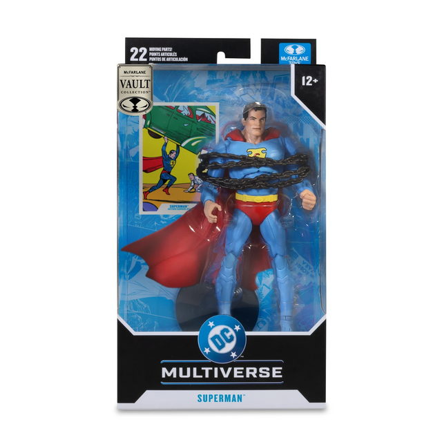 Vault Collection DC Multiverse Superman Action Comics #1 Action Figure 18cm
