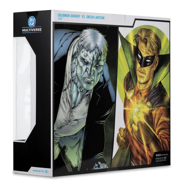 DC Multiverse Solomon Grundy vs Green Lantern Action Figure 2-Pack 18cm
