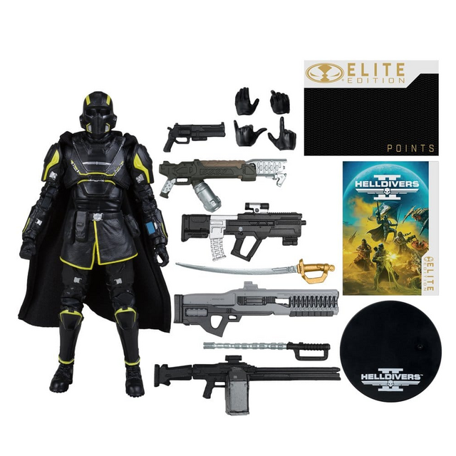 Elite Edition #10 Helldivers II B-01 Tactical Action Figure 18cm