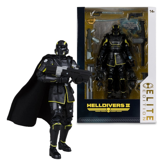 Elite Edition #10 Helldivers II B-01 Tactical Action Figure 18cm