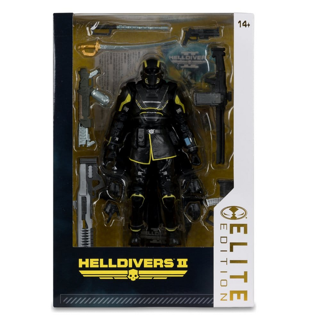 Elite Edition #10 Helldivers II B-01 Tactical Action Figure 18cm