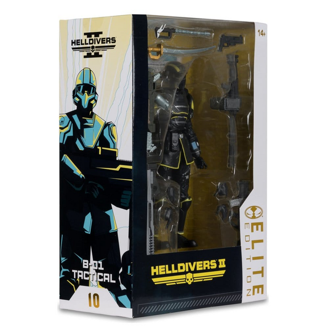 Elite Edition #10 Helldivers II B-01 Tactical Action Figure 18cm