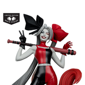 DC Direct Harley Quinn: Red, White & Black Statue 1/10 Harley Quinn by Alex Garner 21cm