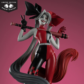 DC Direct Harley Quinn: Red, White & Black Statue 1/10 Harley Quinn by Alex Garner 21cm