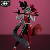 DC Direct Harley Quinn: Red, White & Black Statue 1/10 Harley Quinn by Alex Garner 21cm