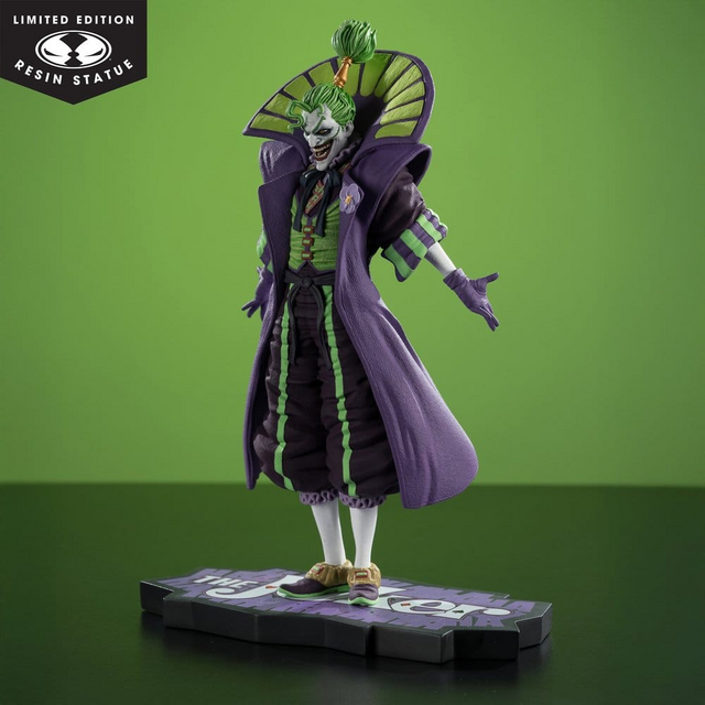 DC Direct The Joker Purple Craze Statue 1/10 Lord Joker (Batman Ninja) 20cm
