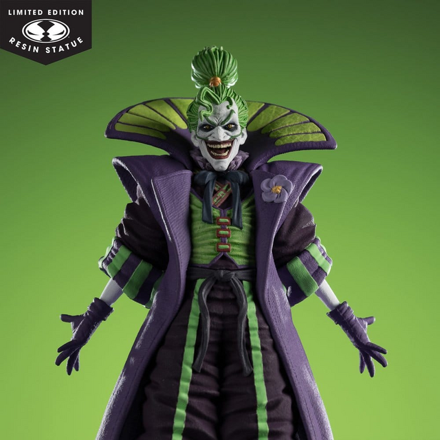 DC Direct The Joker Purple Craze Statue 1/10 Lord Joker (Batman Ninja) 20cm