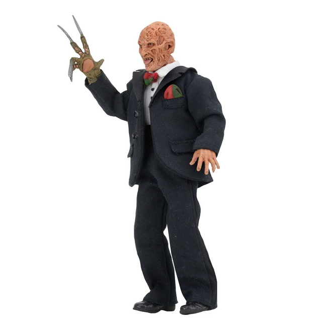 A Nightmare on Elm Street 3 Retro Action Figure Tuxedo Freddy 20cm