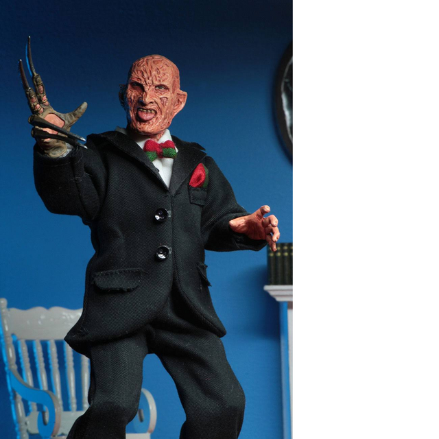 A Nightmare on Elm Street 3 Retro Action Figure Tuxedo Freddy 20cm