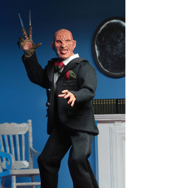 A Nightmare on Elm Street 3 Retro Action Figure Tuxedo Freddy 20cm