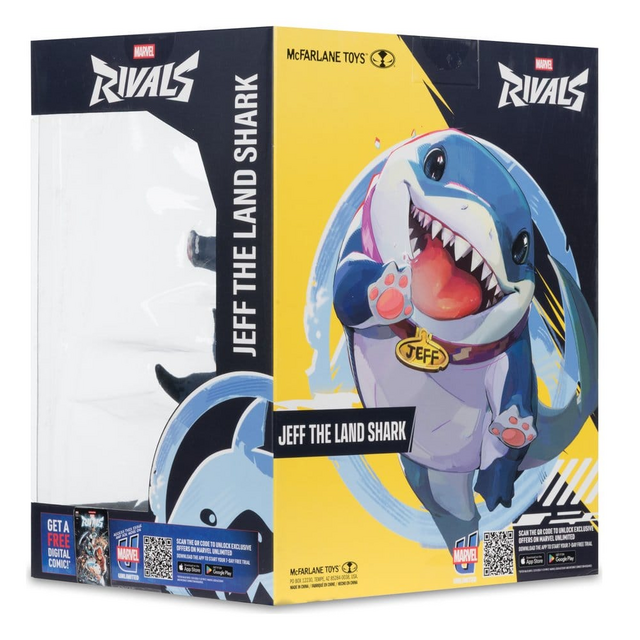 Marvel Rivals Collection 1/10 Jeff The Land Shark Statue 20cm